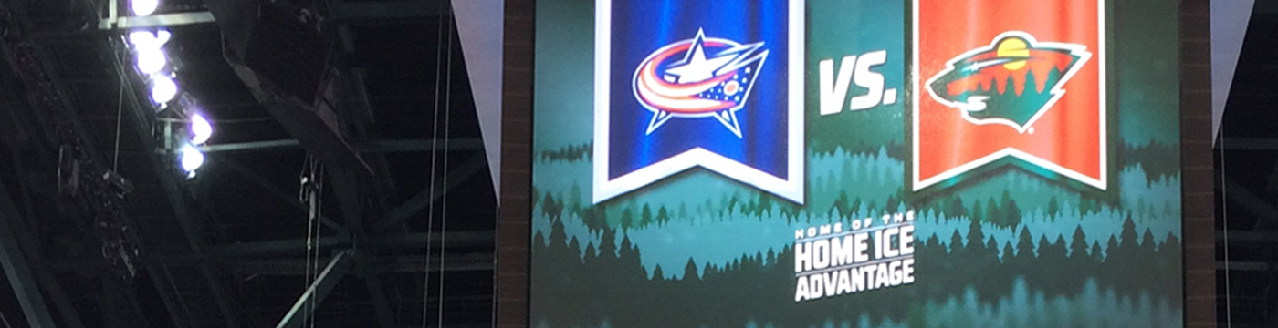 Video: Minnesota Wild Scoreboard Unveiling