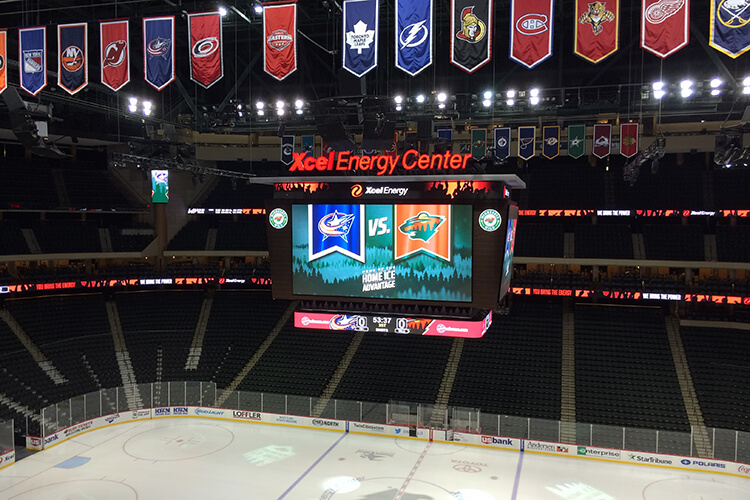 Center Hung Scoreboard + Technology Upgrades