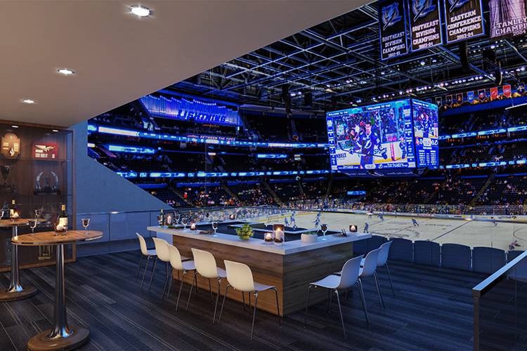 Amalie Arena Food Service Concepts Study – Generator Studio