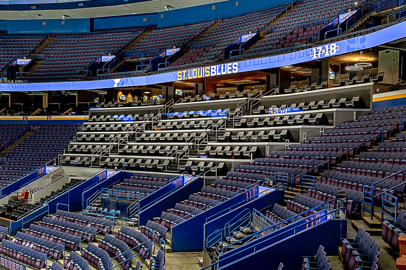 Enterprise Center Seating 