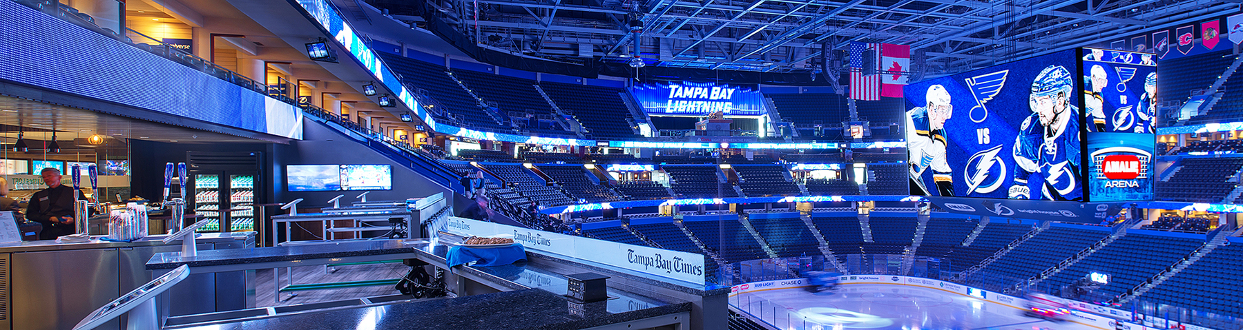 Newer, Faster Features at Amalie Arena
