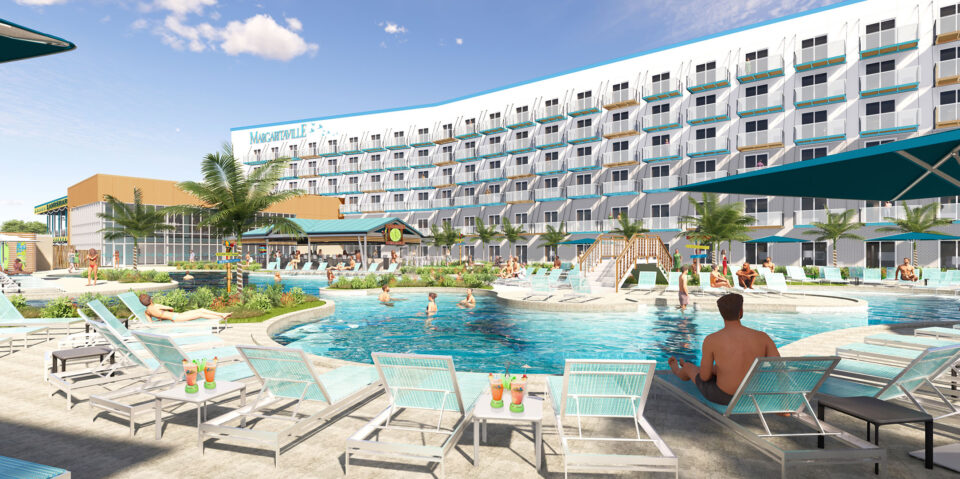 Margaritaville Pool Render