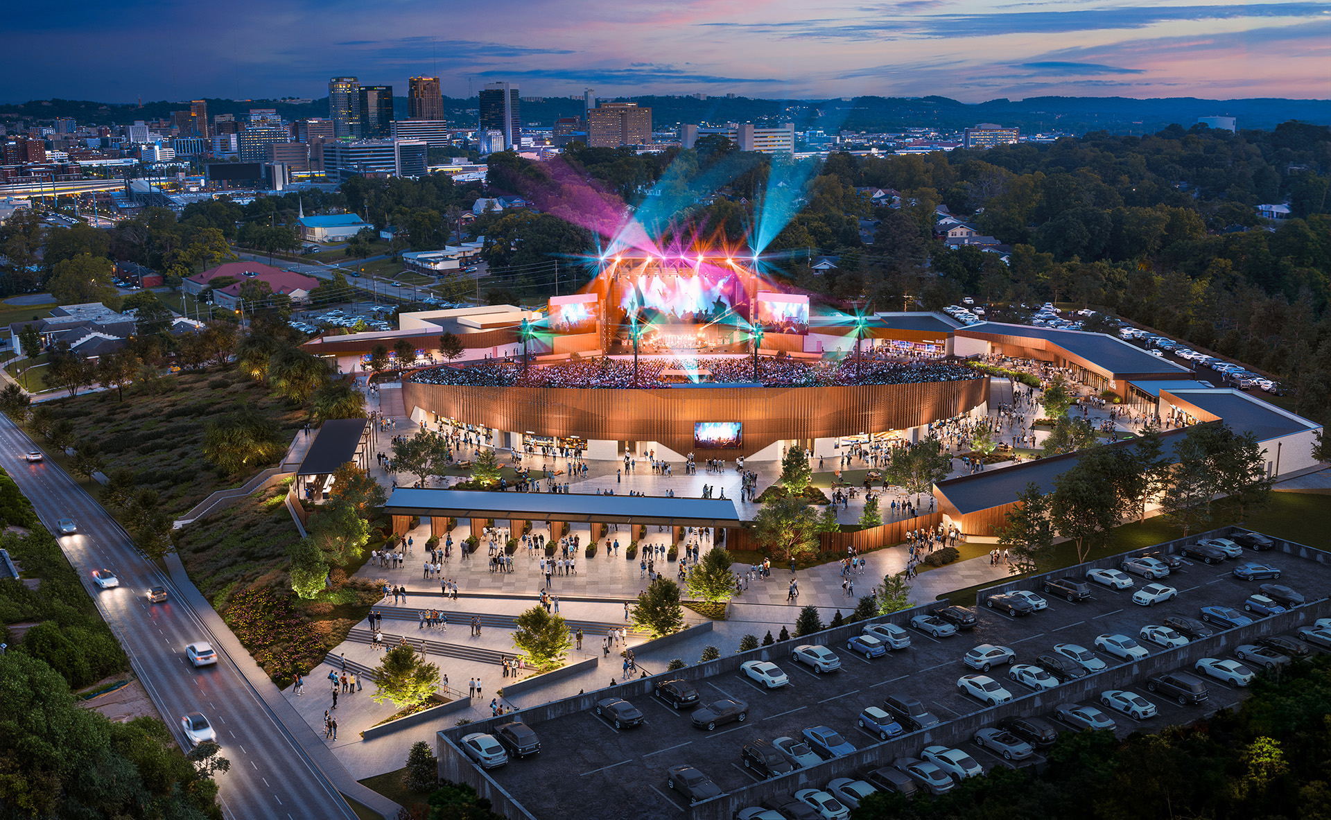 Render Released for Birmingham Amphitheater